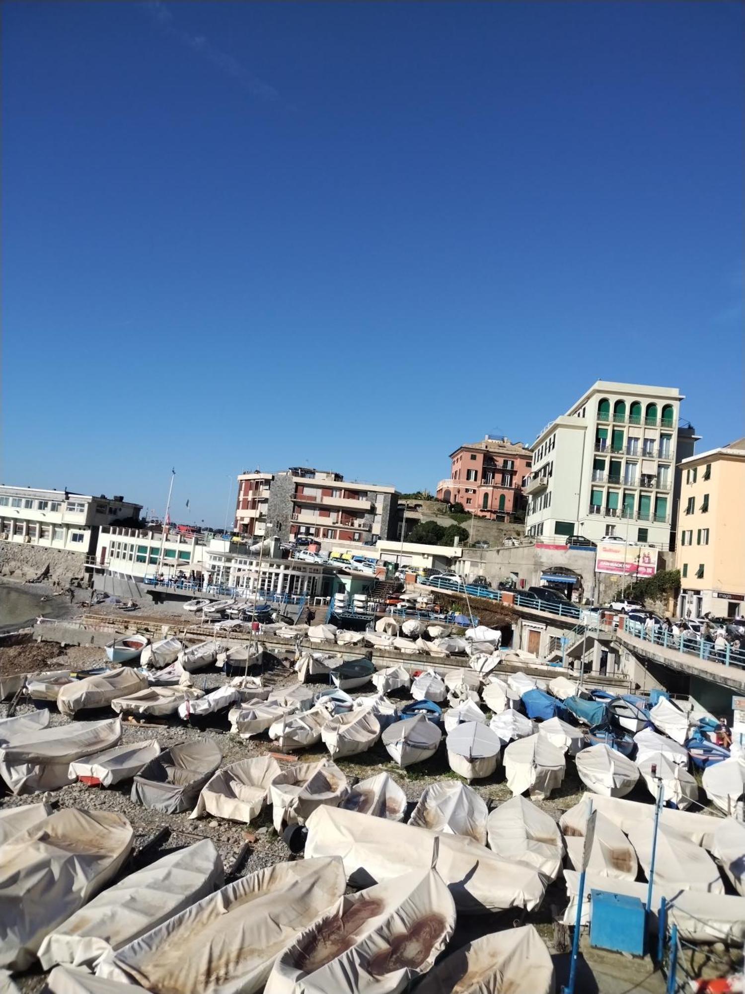 Ferienwohnung Casa Tabata Fronte Mare Genua Exterior foto