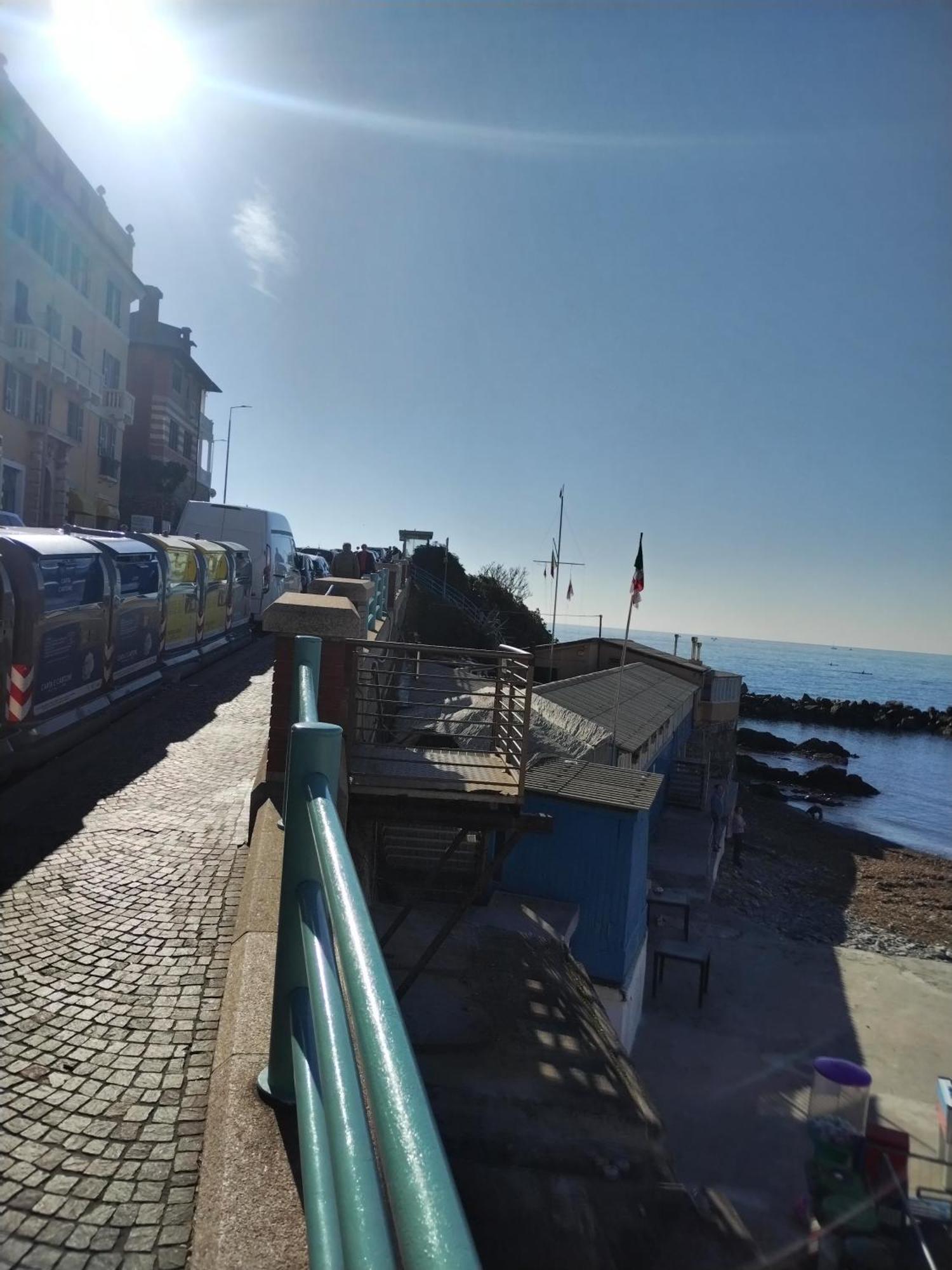 Ferienwohnung Casa Tabata Fronte Mare Genua Exterior foto
