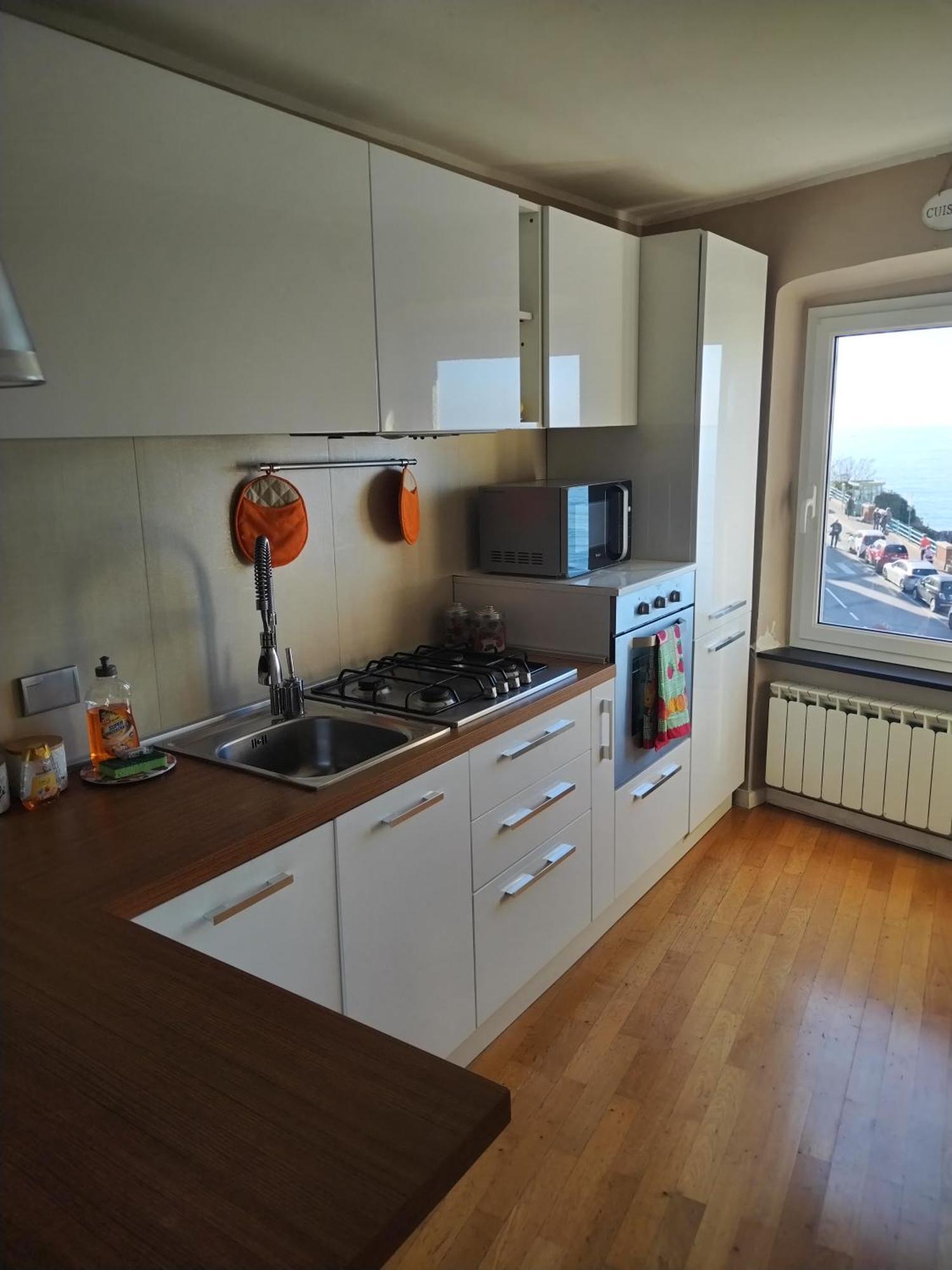 Ferienwohnung Casa Tabata Fronte Mare Genua Exterior foto